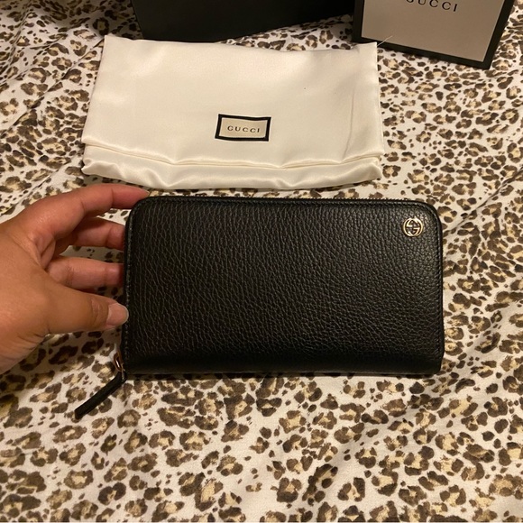 Gucci black zip wallet - Picture 4 of 9